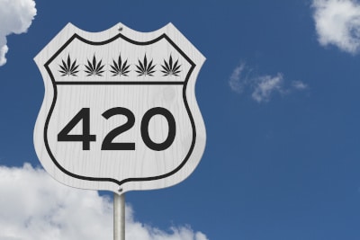 In der Cannabisszene sieht man immer wieder die legendäre Zahl 420